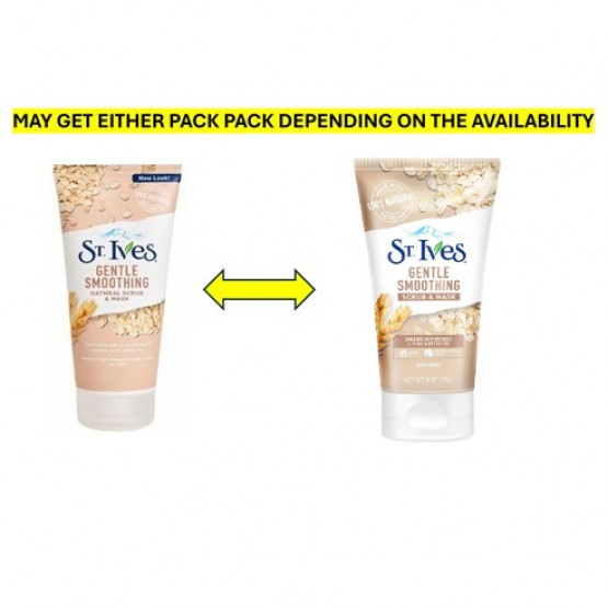 St. Ives Smoothing Oatmeal Scrub & Mask 170g